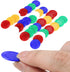 300 Plastic Poker Chips, Bulk Poker Game Chips for Math Counting, 5 Colors
