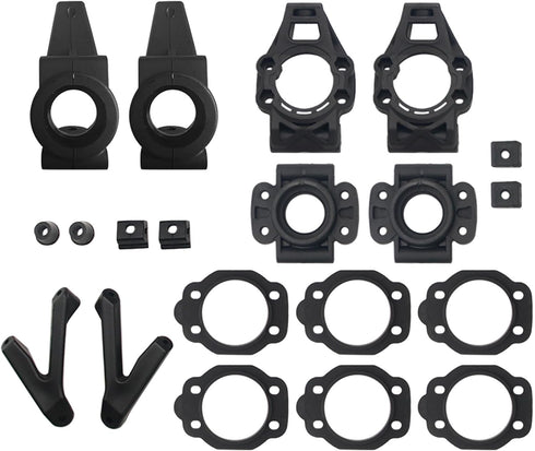 Nylon Front and Rear Hub Carrier Kit for 1/5 HPI ROVAN Baja KM 5T 5B 5SC ROFUN RC Car Parts