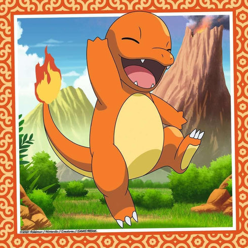 Ravensburger Classic Pokemon Jigsaw Puzzles - 3X 49 Pieces for Kids Age 5 Years and Up