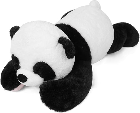 5 lbs 24" JellyMallow Weighted Stuffed Animals Panda Plushie, Cute Panda Weighted Plush Pillow Giant Stuffed Animals