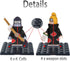 SHIYIJIA Collectibles(12PCS) Minifigures Acrylic Display Case Action Figure Building Block Display Box