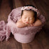 Eforcase Newborn Photography Props Wrap Pearl Decor Wrap Blanket Swaddle Baby Photo Props Photoshoot Wraps Swaddles