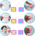 Unicorn Mochi Squishy Hand Toys - Mini Mochi Squishies Squeeze Toy Birthday Party Favors for Kids, Pack of 10