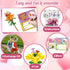 UMEELR 24 Packs Flowers Building Blocks, DIY Flower Pre Filled Easter Egg Surprise Toys for Basket Stuffers Classroom