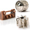3PCS Metal Cast Brain Teasers Puzzles, IQ Educational Box for Teens, Highly Difficult 3D Puzzle Game Toys