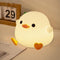 DREAMING MY DREAM Cute Duck Lamp,Do Do Duck Night Light,Silicone Squishy Nursery