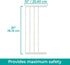 KidCo Safeway Angle Mounted Extensions Kit - Heavy Duty Baby Gate Extension Set
