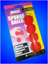 1.25 Inch Red Sponge Balls with Instructions