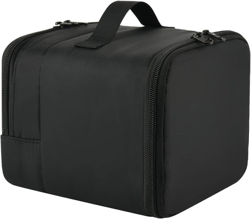MENGLANSI Protective Case for Electric Breast Pumps Interior Foam Padding and Dedicated Pockets for Milk Storage Travel