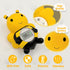Baby Bath Thermometer Floating Toy, Safety Water Temperature Thermometer for Bathtub - Tub Toy Gift for Newborn Baby Shower, Infants, Toddlers, Kids (Bee)