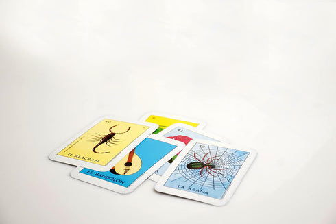 Don Clemente Mexican Jumbo Loteria Set - Deck of Cards with 10 Large Boards for Fun and Educational Play