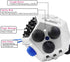 Fidget Toys for Kids, 12-Sided Cube, Stress Relief Toy for Children & Adults with ADHD, OCD, Autism (White A2)
