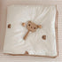 Summer 59x47 Inches, BuLuTu Washed Cotton Toddler Girls Boys Quilt Soft Breathable Baby Quilt Blanket Cute Little