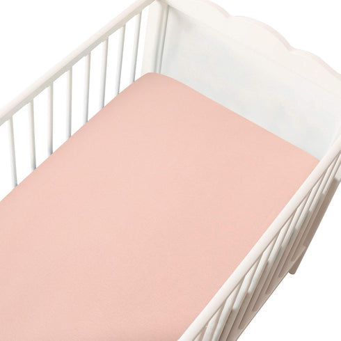 100% (28" 52") Flannel Crib Sheet for Girl, Cotton Flannel, Heavenly Soft Fitted Crib Sheet for Standard Crib X