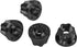 Metal RC 12mm Wheel Hex Hub Extension Combiner Compatible with 1.9/2.2inch Wheel Rim Axial SCX10 Traxxas TRX4