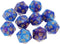 Yiotfandoll 10PCS Polyhedral Dice - D20, 20mm Acrylic, 20 Sided Dice for RPG,