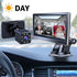 Riloer Baby Car Mirror Baby Rear Facing Seat Camera, Baby Car Seat Mirror Camera with Wide Crystal Clear View Monitor