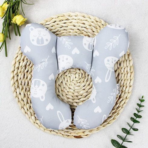 Baby Car Seat Head Support Pillow -Baby Travel Pillow Toddler Infant Head and Neck Support for Car Seat,Pushchair -Bear