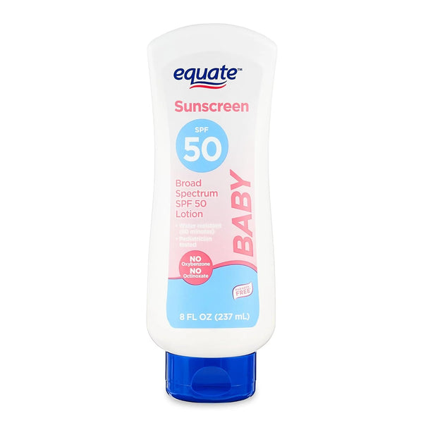 Generic 2 PACK Baby Broad Spectrum Sunscreen Lotion, SPF 50, 8 fl