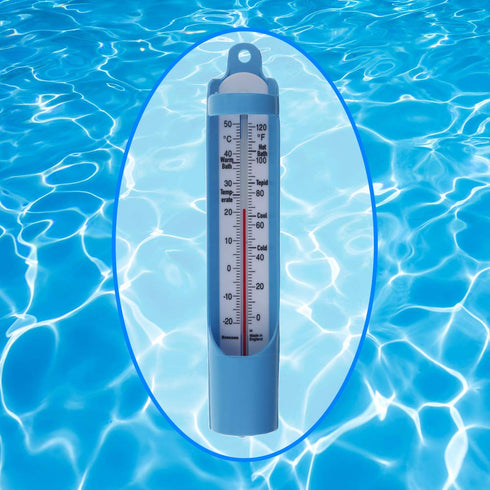 Swimming Pool Thermometer 230mm, Hot Tub Scoop Water Temperature Thermometer for Bath Baby Elderly Kids