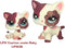 Custom-Made Baby Kitty Pet Shop Toy, Short Hair Cat Mini Bobble Head Animal Figure, 1 Inch Kitten