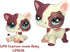 Custom-Made Baby Kitty Pet Shop Toy, Short Hair Cat Mini Bobble Head Animal Figure, 1 Inch Kitten