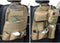 Car Seat Back Organizer, Tactical Molle Nylon Vehicle Panel, Universal Fit Car Backseat Cover Protector, Tan