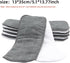 (10pcs-White&Grey Microfiber Inserts for Cloth Diapers Inserts)