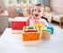 ODYSSEY Hape Stacking Music Set, Colorful 6 Piece Wooden Musical Box Toy for Kids 18 Months+
