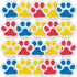 Fun Express Pawprint Erasers - 24 Pieces for Educational Learning Activities