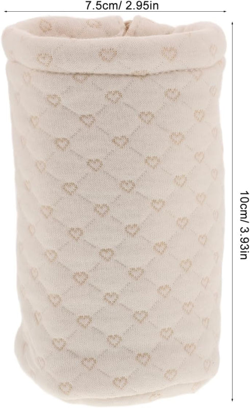 Kisangel Insulated Baby Bottle Sleeve for Glass Baby Bottles Thick Lamb Fleece Protective Case Base for Breastmilk