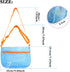 UMUACCAN Beach Mesh Shovel, Shark Tooth Sifter Dipper with Mesh Bags for Shell Collecting, Kids Filter Sand Scooper