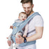 FRUITEAM 6-in-1 Baby Carrier with Waist Stool/Hip Seat for Breastfeeding, One Size
