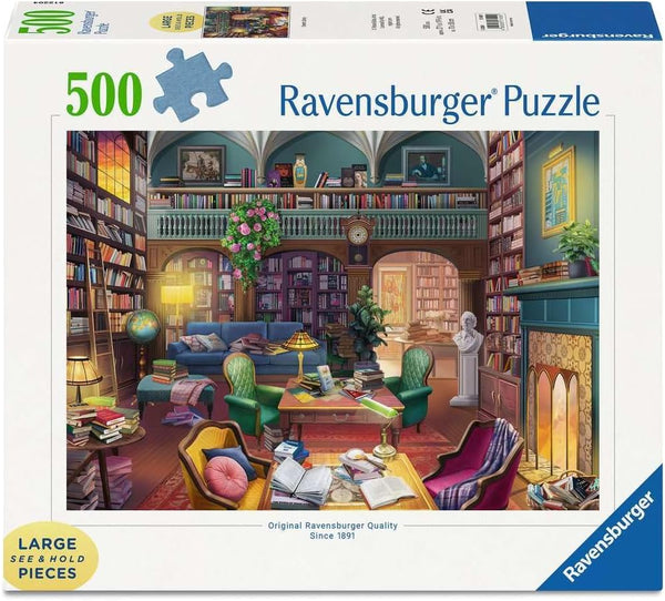 Ravensburger - Dream Library - 500 Piece Large Format Jigsaw Puzzle -