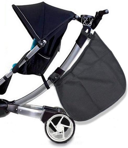 2 Pack Universal Side Sling Stroller Mesh Cargo Net and Organizer for Extra Storage Space