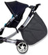 2 Pack Universal Side Sling Stroller Mesh Cargo Net and Organizer for Extra Storage Space