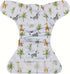 3 3 pcs Hook and Loop Fasteners Design Baby Reusable Cloth Diapers with Microfier Inserts (Animals Prints)