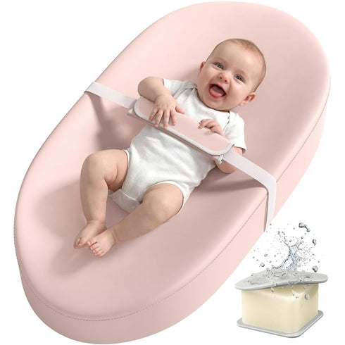 YENING Wipeable Changing Pad for Dresser Waterproof Leather Baby Diaper Changing Pads Washable