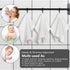 Generic 100% 10" 10" 6 Pack, Baby Washcloths, Made from Viscose from Bamboo - Ultra Soft Absorbent Newborn Bath Face