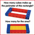 edxeducation Linking Cubes, Set of 100, Connecting and Counting Snap Blocks for Early Math
