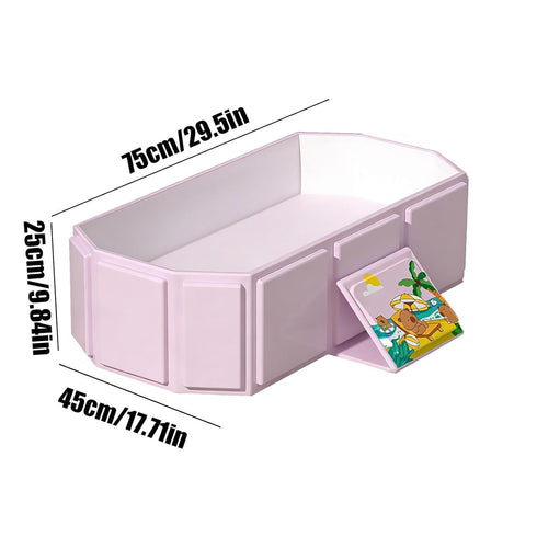 Generic Summer Portable Bathing Tub for Kids | Portable Boys Bathtub | Outdoor Children's Shower Tub | for Home