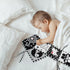Black and White High Contrast Soft Book for Babies 0-12 Months - Early Education Infant Tummy Time Sensory Toys