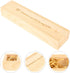 Toyvian Wooden Pregnancy Test Box with Lid Elegant Female Keepsake Storage Case for Announcements Multifunctional