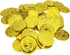 TCOTBE Pirate Gold Coins Plastic Set of 100 - Play Gold Treasure Coins for Pirate Party, Treasure Hunt Game