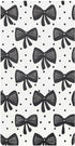 CZXW Black Bows Crib Sheets Fitted 52" x 28" Natural Cotton Soft &