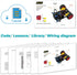 Kit,2WD Hosyond Smart Robot Car Remote Control Car Compatible with Arduino IDE with Tutorail