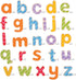 Bigjigs Toys Educational Wooden Magnetic Letters, Lowercase Letters for Kids Learning