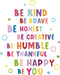 Mudder Colorful Inspirational Wall Decal Motivational Phrases Sticker Inspirational Lettering Quote Sticker