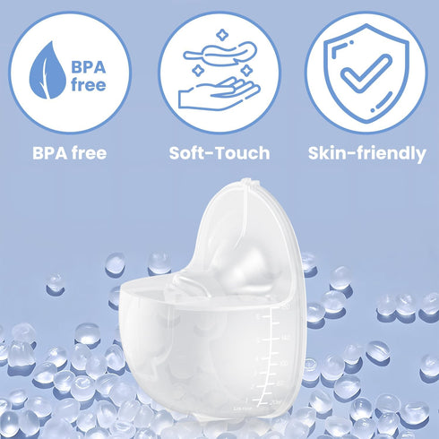 S32 Milk Collector Compatible with NICEGREEN LIFE Hands-Free Breast Pump Accessories