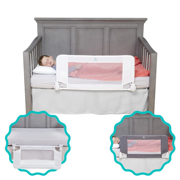 hiccapop Convertible Bed Rail for Toddlers, Baby with Reinforced Anchor Safety